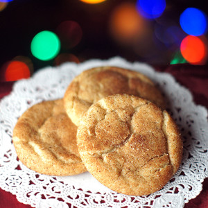 Winter family Snickerdoodles