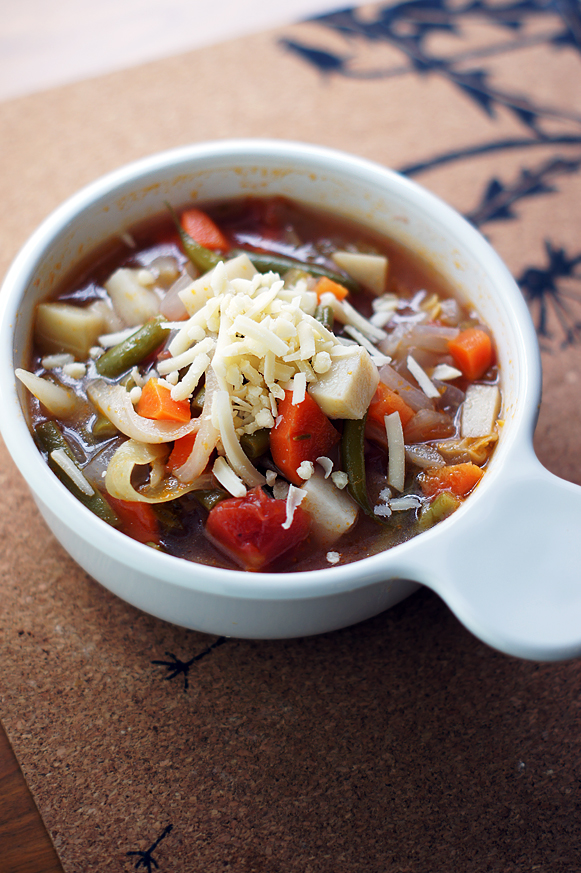 Four Course Italian Dinner Party Menu - Minestrone