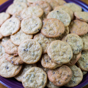 Mini Chocolate Chip Cookies