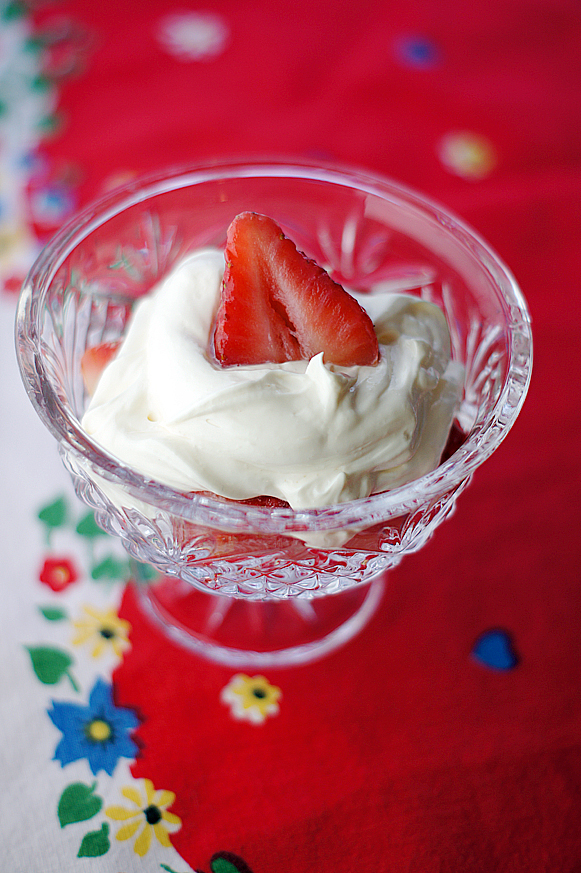 Moscato Zabaglione with Strawberries