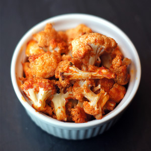 Roasted Buffalo Cauliflower