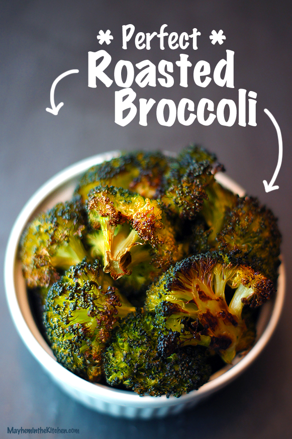 The Perfect Roasted Broccoli #vegan #lowcarb