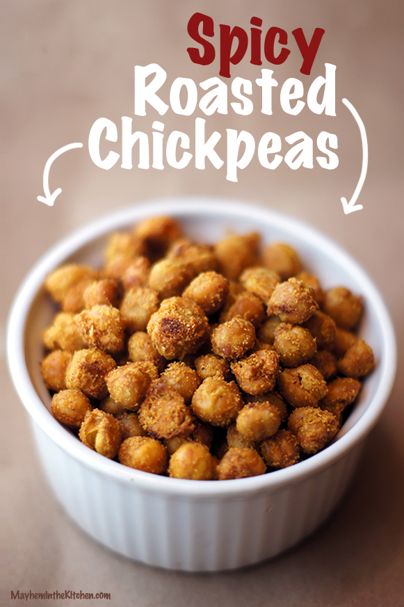 Spicy Roasted Chickpeas