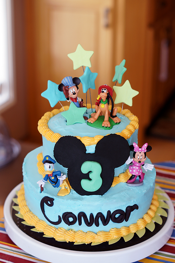Mickey Mouse Birthday Cake #disney #minnie
