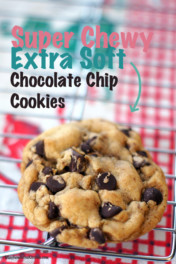 Soft and Chewy Chocolate Chip Cookies