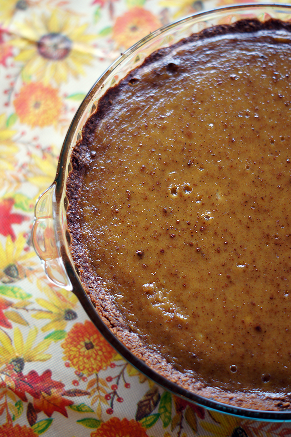 Pumpkin pie from scratch! Ditch the canned pumpkin!