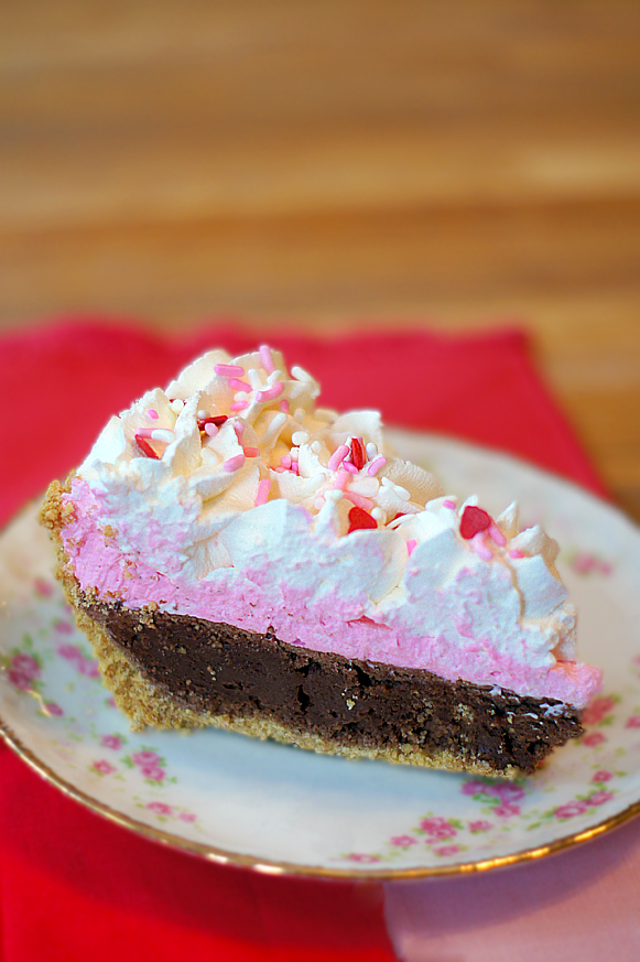 Valentine's Day French Silk Pie