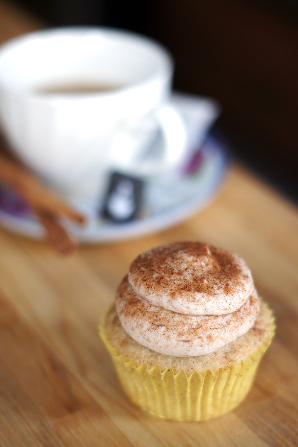 Chai Tea Latte Cupcakes