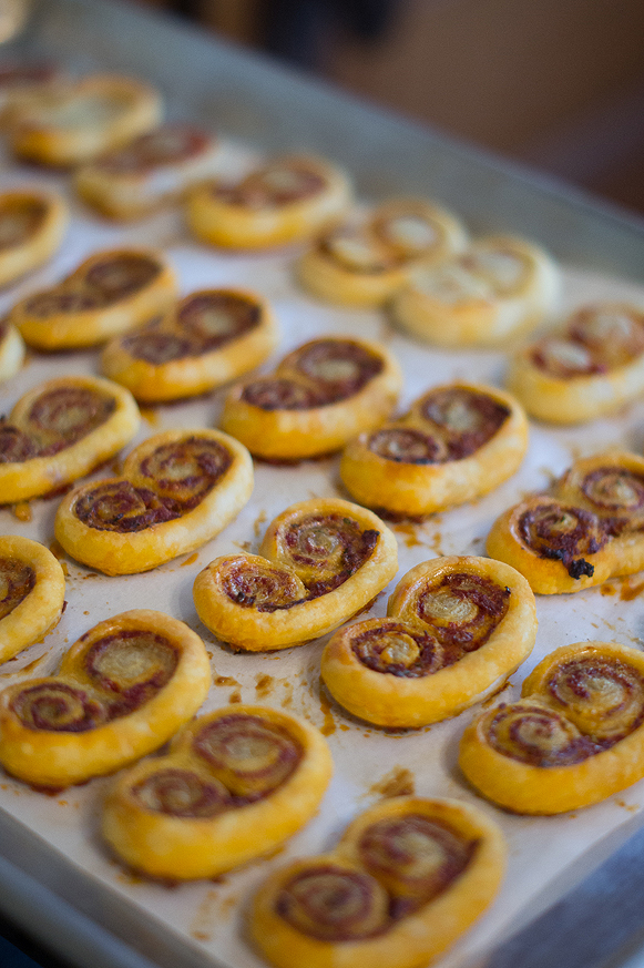 Sun-Dried Tomato and Rosemary Palmiers #appetizer #snack #new-years-eve