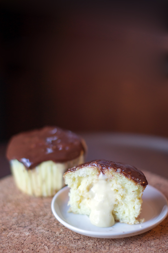 Boston Cream Cupcakes