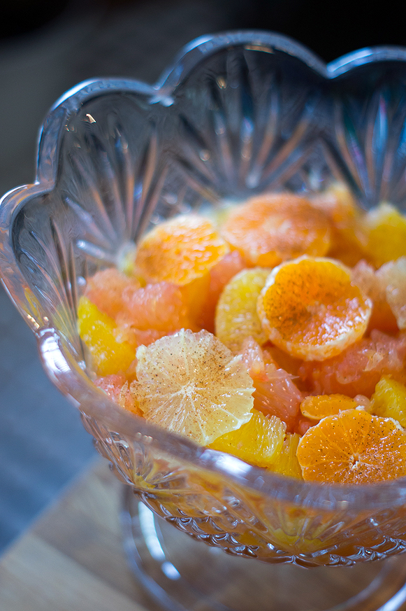 Citrus Fruit Salad with Cardamom #vegan #glutenfree