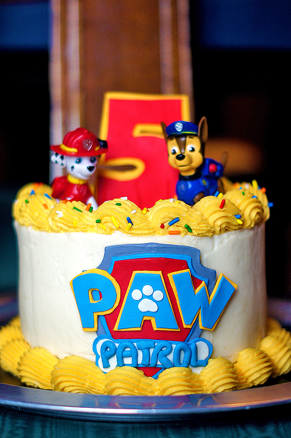 Paw Patrol Birthday Theme Cake - Printable Templates Free