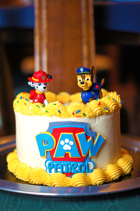 Paw Patrol Birthday Cake