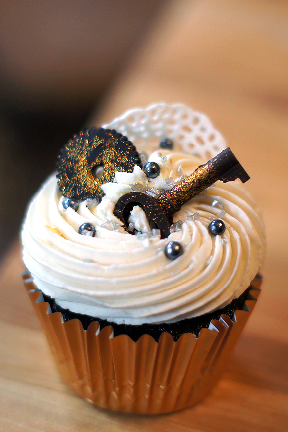 Steampunk Bridal Shower and Cupcakes
