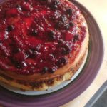 Cheesecake with Berry Compote